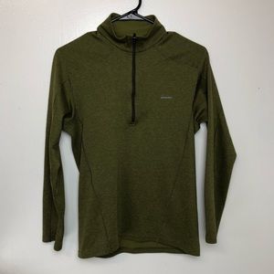 Patagonia half zip no defects xs forest green